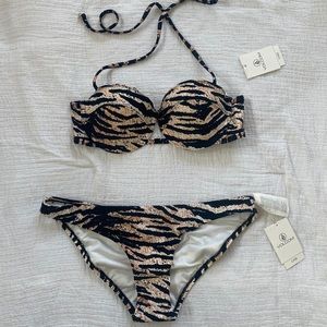 NWT Volcom Concrete Jungle Bikini Set